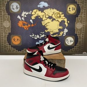Jordan 1 Mid Chicago Toe